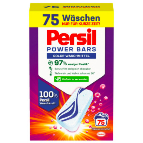 Таблетки для прання кольорової білизни Eco Power Bars Persil, 75 шт 